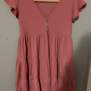 See You Monday Babydoll Dress